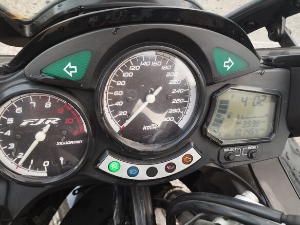 2001 Yamaha FJR1300, чёрный, 550000 рублей - вид 2