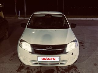 2014 Lada (ВАЗ) Granta I, белый, 350000 рублей, вид 4