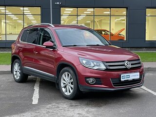 2013 Volkswagen Tiguan I Рестайлинг, красный, 1365000 рублей, вид 3