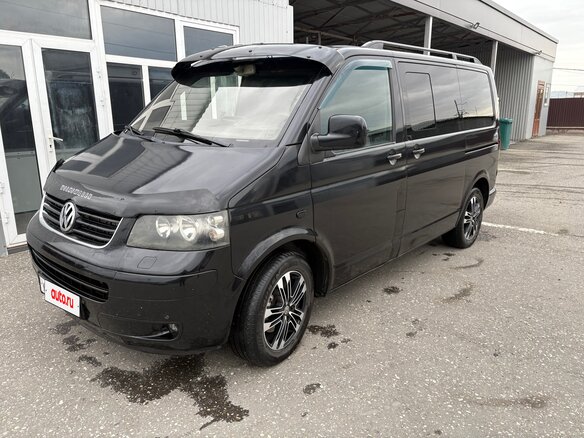 2005 Volkswagen Multivan T5, чёрный, 1300000 рублей