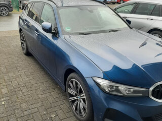 2023 BMW 3 серии 318i VII (G2x) Рестайлинг, синий, 3506180 рублей, вид 4