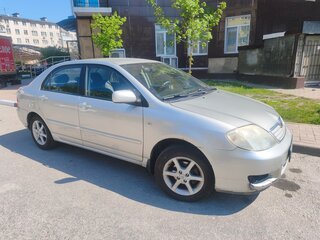 2005 Toyota Corolla IX (E120, E130) Рестайлинг, серебристый, 470000 рублей, вид 2