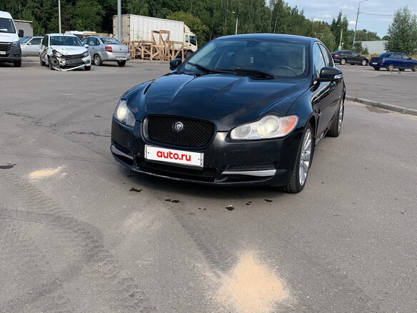 2008 Jaguar XF I, чёрный