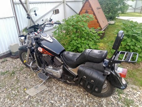 1998 Kawasaki VN400 Vulcan, чёрный, 399000 рублей, вид 4