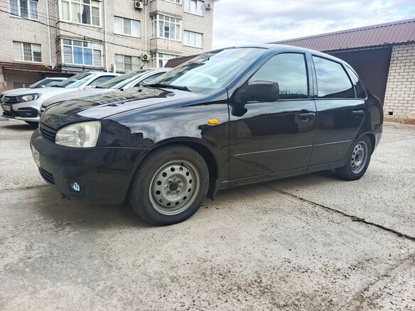 2010 Lada (ВАЗ) Kalina I, чёрный, 265000 рублей - вид 1