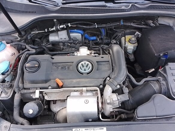 2012 Volkswagen Golf VI, серебристый, 1100000 рублей - вид 12
