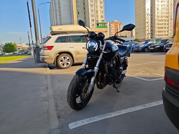 2001 Honda CB 400 Super Four, чёрный, 290000 рублей - вид 2