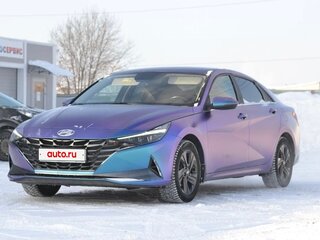 2021 Hyundai Elantra VII (CN7), фиолетовый, 1995000 рублей, вид 1