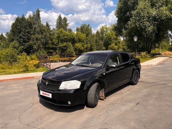 2007 Dodge Avenger II, чёрный, 650000 рублей