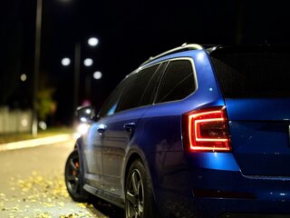 2015 Skoda Octavia III (A7), синий, 1720000 рублей, вид 4