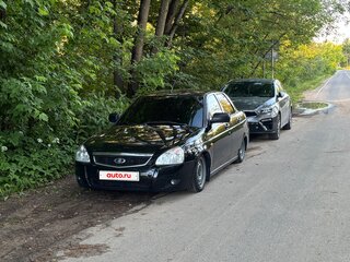 2018 Lada (ВАЗ) Priora I Рестайлинг, чёрный, 710000 рублей, вид 5