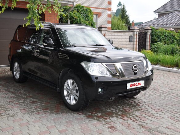 2013 Nissan Patrol VI (Y62), чёрный, 2600000 рублей - вид 3