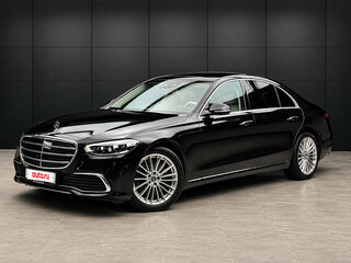 2021 Mercedes-Benz S-Класс 350 d Long 4MATIC VII (W223), чёрный, 7500000 рублей, вид 1