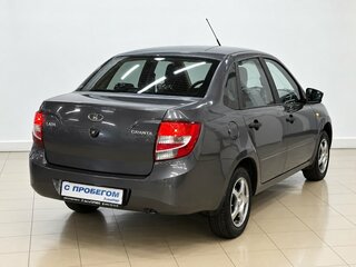 2017 Lada (ВАЗ) Granta I, серый, 570000 рублей, вид 4