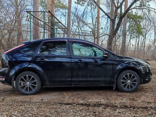 2008 Ford Focus II, чёрный, 585000 рублей, вид 4