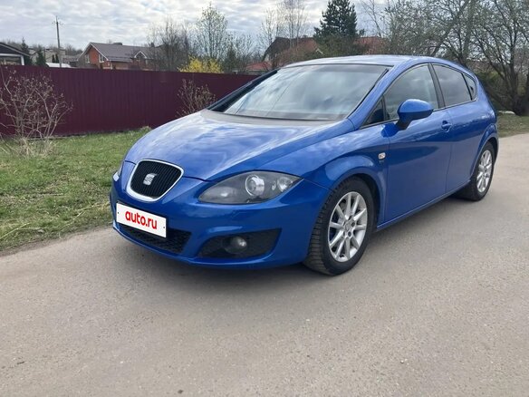 2012 SEAT Leon II Рестайлинг, синий, 785000 рублей