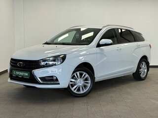 2019 Lada (ВАЗ) Vesta SW I, белый, 1150000 рублей, вид 1