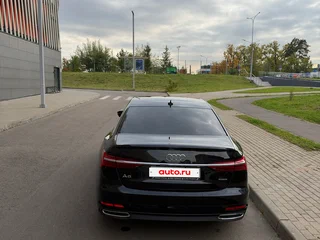 2020 Audi A6 45 TFSI V (C8), чёрный, 3750000 рублей, вид 4