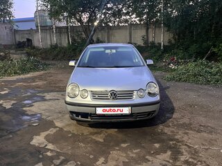 2002 Volkswagen Polo IV, серебристый, 135000 рублей, вид 2
