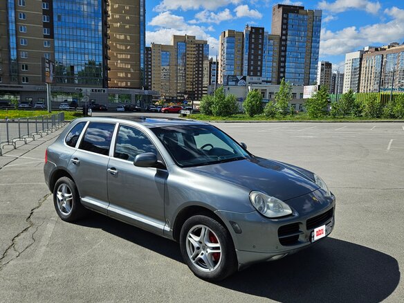 2004 Porsche Cayenne I (955), серый - вид 8