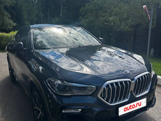 2021 BMW X6 40d III (G06), серый, 7250000 рублей, вид 3