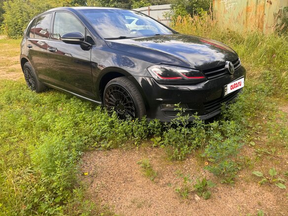 2014 Volkswagen Golf VII, чёрный
