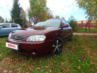 2006 Kia Spectra I Рестайлинг 2, красный, 225000 рублей, вид 1