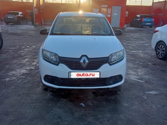 2018 Renault Logan II, белый, 579000 рублей - вид 1