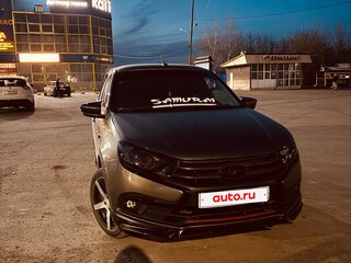 2019 Lada (ВАЗ) Granta I Рестайлинг, коричневый, 700000 рублей, вид 2