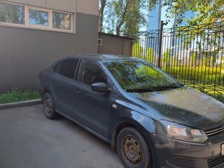 2013 Volkswagen Polo V, чёрный, 539000 рублей, вид 1