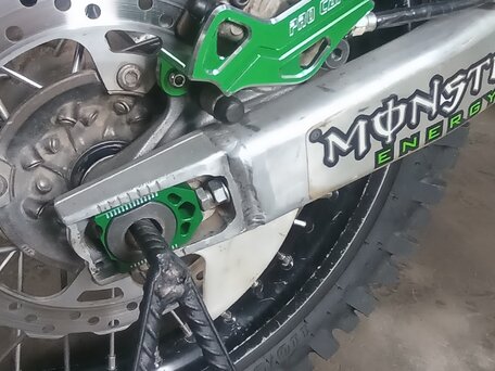 2008 Kawasaki KX 450, зелёный, 320000 рублей, вид 2
