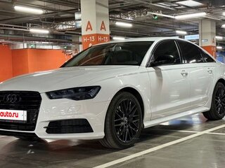 2017 Audi A6 IV (C7) Рестайлинг, белый, 2450000 рублей, вид 2