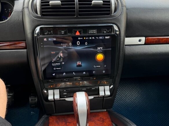 2008 Porsche Cayenne I Рестайлинг (957), чёрный - вид 13