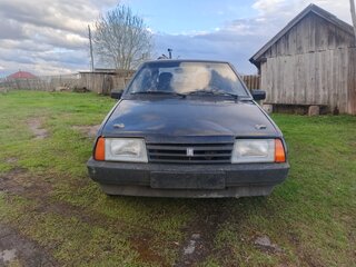 1996 Lada (ВАЗ) 2108, чёрный, 65000 рублей, вид 1