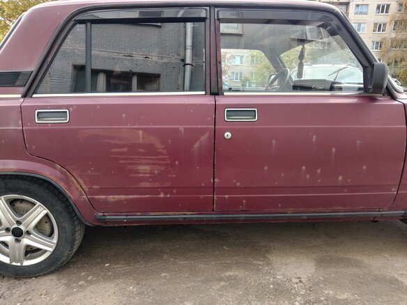 2003 Lada (ВАЗ) 2107, пурпурный, 140000 рублей - вид 17