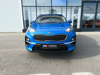 2018 Kia Sportage IV Рестайлинг, синий, 2159000 рублей, вид 2
