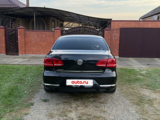 2012 Volkswagen Passat B7, чёрный, 1280000 рублей, вид 3
