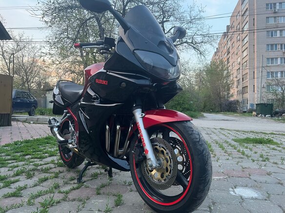 2001 Suzuki Bandit GSF 600, красный, 750000 рублей - вид 7