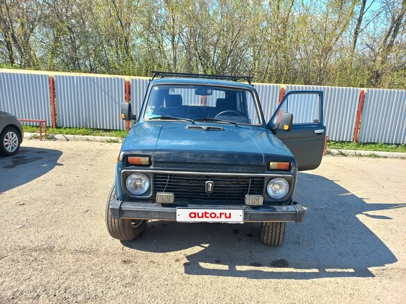 1998 Lada (ВАЗ) 2121 (4x4) I Рестайлинг, синий, 285000 рублей - вид 2