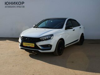 2024 Lada (ВАЗ) Vesta I Рестайлинг (NG), белый, 919000 рублей, вид 1
