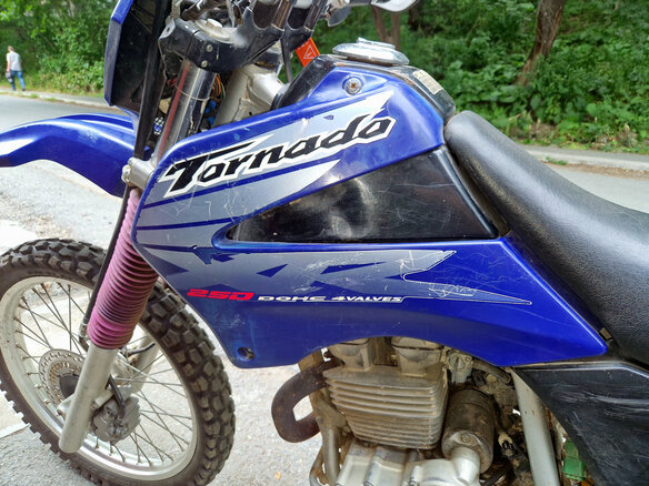 2003 Honda XR 250, синий, 170000 рублей - вид 5