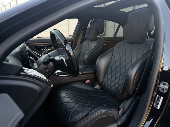 2021 Mercedes-Benz S-Класс 500 Long 4MATIC VII (W223), чёрный, 9200000 рублей - вид 14