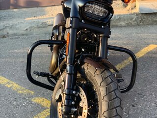 2021 Harley-Davidson Fat Bob, чёрный, 2600000 рублей, вид 2