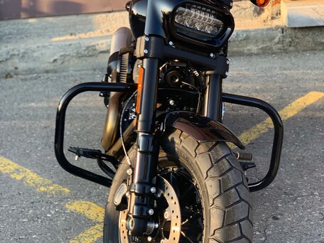 2021 Harley-Davidson Fat Bob, чёрный, 2600000 рублей, вид 2