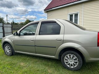 2013 Renault Logan I Рестайлинг, бежевый, 350000 рублей, вид 3