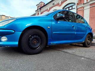 2006 Peugeot 206, синий, 170000 рублей, вид 3