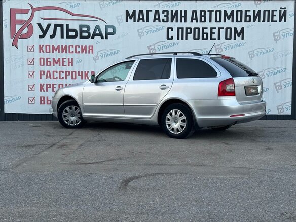 2012 Skoda Octavia II (A5) Рестайлинг, серебристый - вид 3