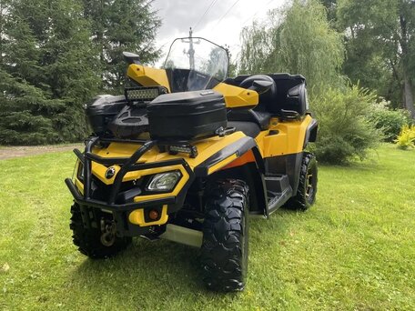 2011 BRP Can-Am Outlander Max XT-P 650T, жёлтый, 800000 рублей, вид 2