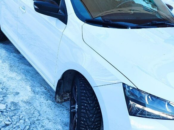 2021 Skoda Rapid II, белый, 1650000 рублей
