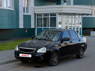 2010 Lada (ВАЗ) Priora I, чёрный, 115000 рублей, вид 1